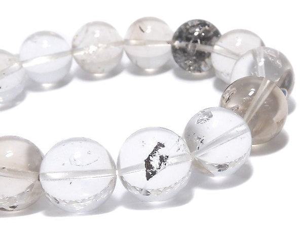 [Video][One of a kind] Water in Crystal Round 14mm Bracelet NO.1