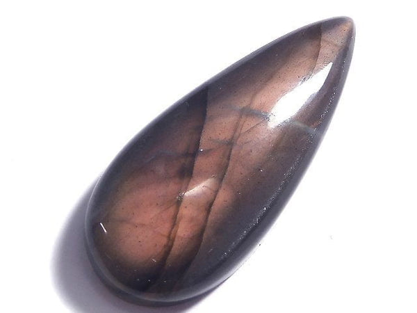 [Video][One of a kind] Pink-Orange Labradorite AAA Cabochon 1pc NO.12