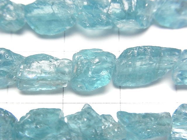 [Video]Apatite AA++ Roughlock Nugget 1strand beads (aprx.15inch/38cm)