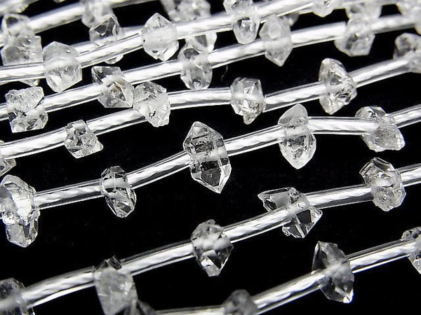 [Video] Afghanistan double point crystal 1strand beads (aprx.7inch/17cm)