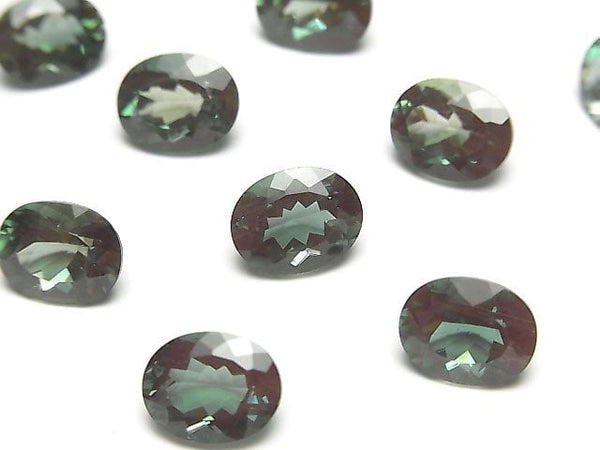 [Video]High Quality color change Andesine AAA Loose stone Oval Faceted 10x8mm 1pc