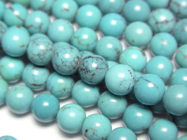 [Video]Turquoise AAA- Round 6mm half or 1strand beads (aprx.16inch/39cm)