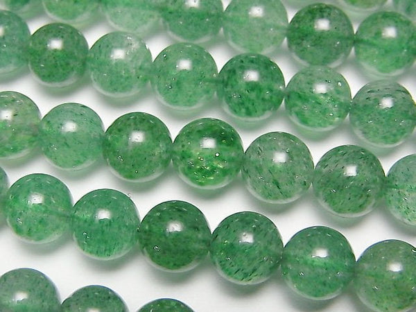 [Video] Green Aventurine AAA Round 8mm 1strand beads (aprx.15inch/37cm)