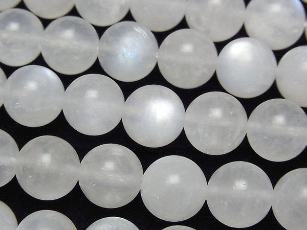 [Video] Royal Blue Moonstone AA Round 10mm half or 1strand beads (aprx.15inch/36cm)