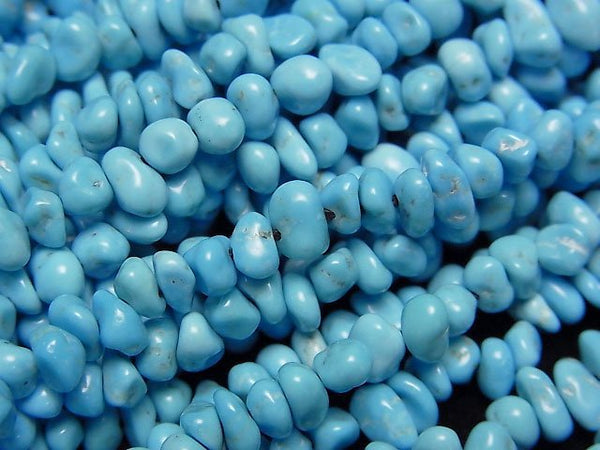 [Video] Arizona Sleeping Beauty Turquoise AAA- Chips (Small Nugget ) half or 1strand beads (aprx.15inch/38cm)