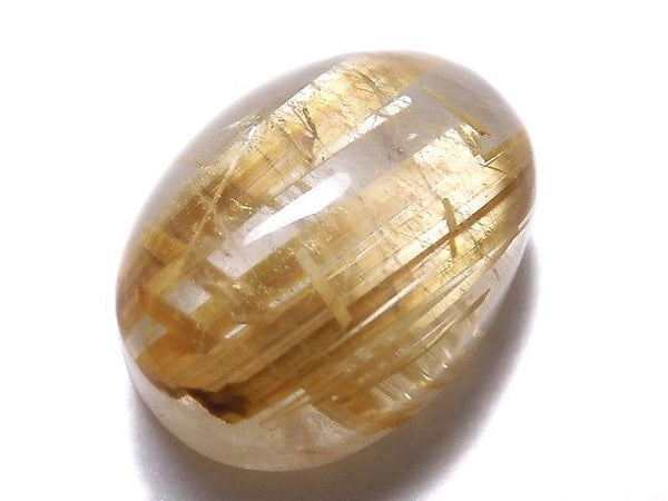[Video][One of a kind] High Quality Rutilated Quartz AAA Cabochon 1pc NO.111