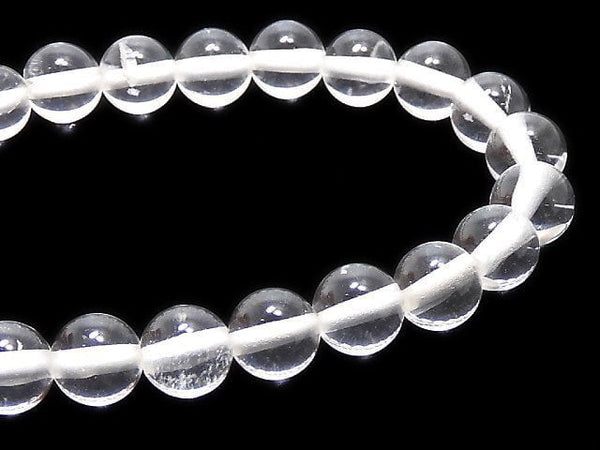 [Video][One of a kind][Certificate]High Quality Petalite AAA Round 6mm Bracelet NO.2