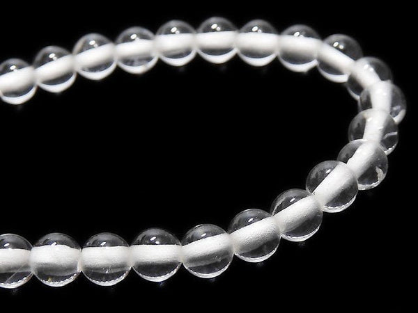 [Video][One of a kind][Certificate]High Quality Petalite AAA Round 4.5mm Bracelet NO.3