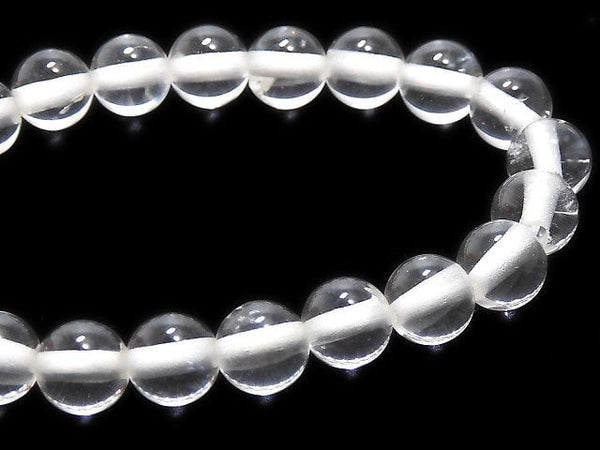 [Video][One of a kind][Certificate]High Quality Petalite AAA Round 5.5mm Bracelet NO.11