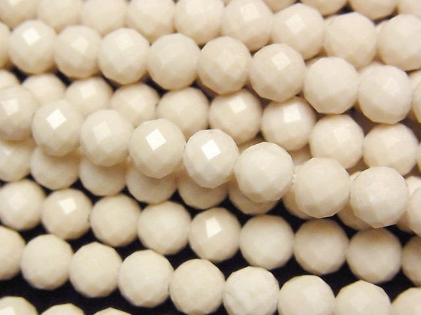 [Video]High Quality! Riverstone Faceted Round 6mm 1strand beads (aprx.15inch/37cm)