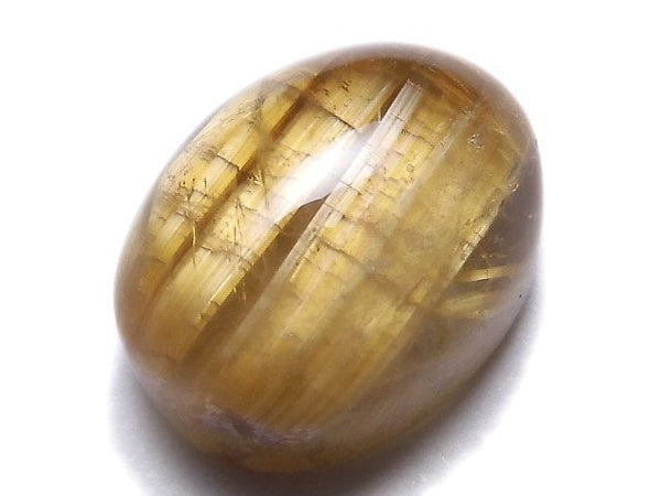 [Video][One of a kind] High Quality Rutilated Quartz AAA Cabochon 1pc NO.127