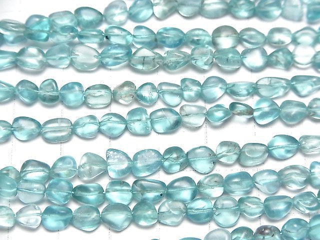 [Video] Apatite AA++ Small Size Nugget half or 1strand beads (aprx.15inch/36cm)