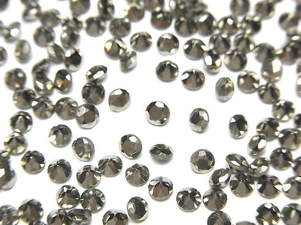 [Video]Pyrite Loose stone Round Faceted 3x3mm 10pcs