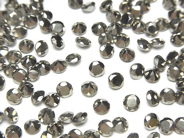 [Video]Pyrite Loose stone Round Faceted 4x4mm 5pcs