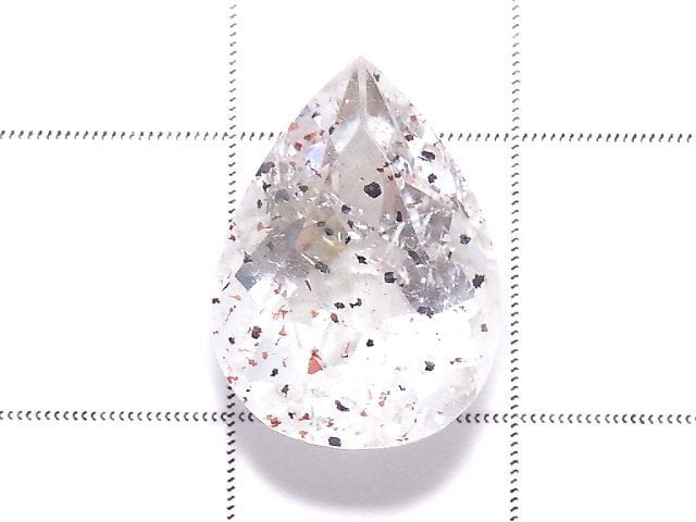 [Video][One of a kind] High Quality Lepidocrocite in Quartz AAA- Loose stone Faceted 1pc NO.5