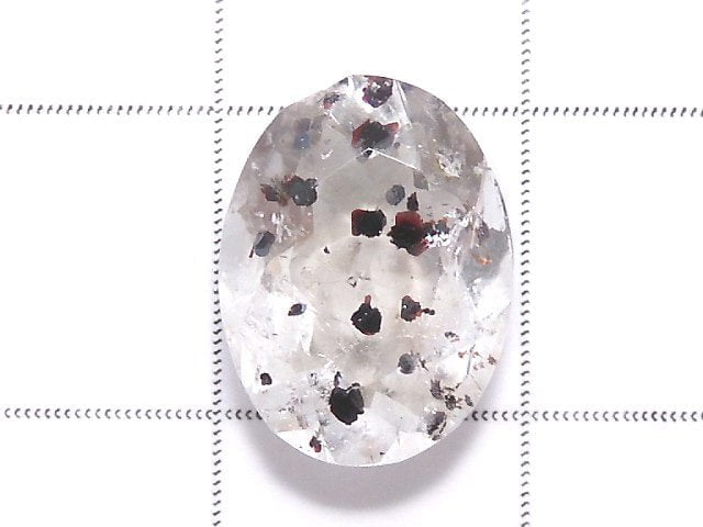 [Video][One of a kind] High Quality Lepidocrocite in Quartz AAA- Loose stone Faceted 1pc NO.12