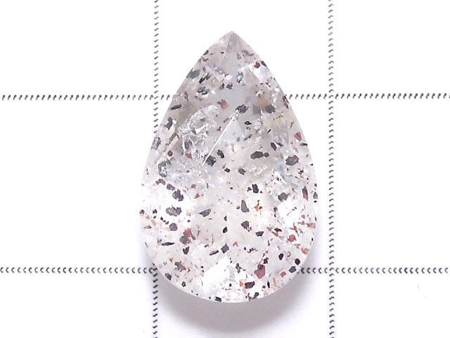 [Video][One of a kind] High Quality Lepidocrocite in Quartz AAA- Loose stone Faceted 1pc NO.14