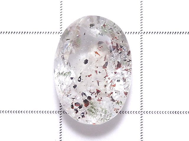 [Video][One of a kind] High Quality Lepidocrocite in Quartz AAA- Loose stone Faceted 1pc NO.15
