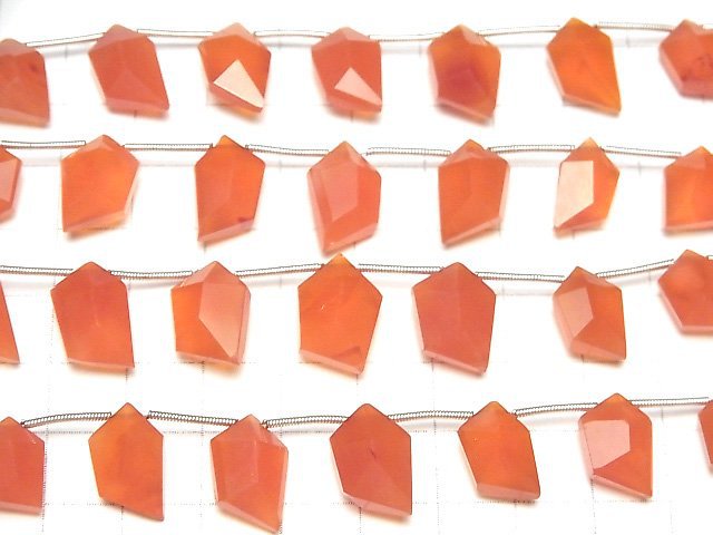 [Video]High Quality Carnelian AAA- Spindle cut 1strand beads (aprx.4inch/10cm)