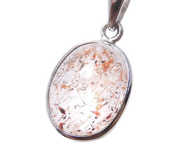 [Video][One of a kind] High Quality Lepidocrocite in Quartz AAA- Pendant Silver925 NO.2