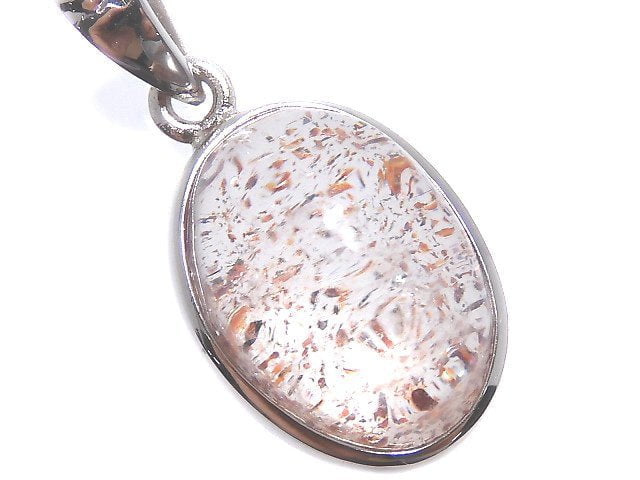 [Video][One of a kind] High Quality Lepidocrocite in Quartz AAA- Pendant Silver925 NO.4