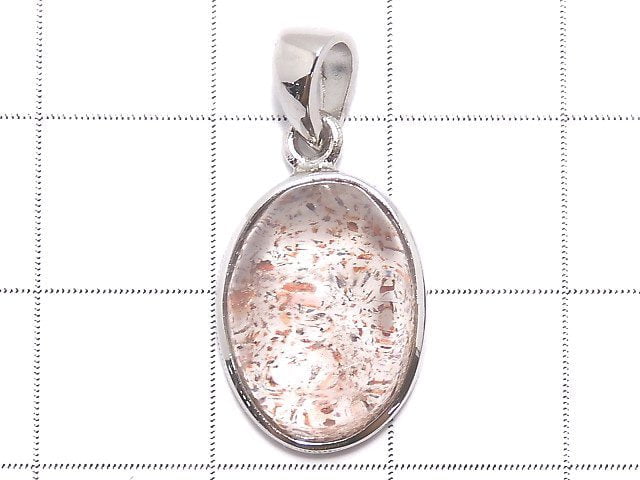 [Video][One of a kind] High Quality Lepidocrocite in Quartz AAA- Pendant Silver925 NO.4