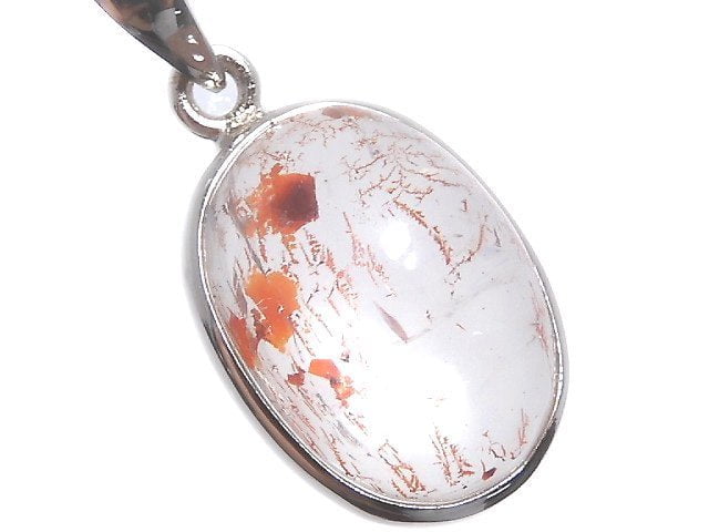 [Video][One of a kind] High Quality Lepidocrocite in Quartz AAA- Pendant Silver925 NO.6