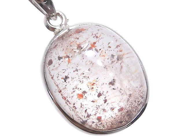 [Video][One of a kind] High Quality Lepidocrocite in Quartz AAA- Pendant Silver925 NO.8