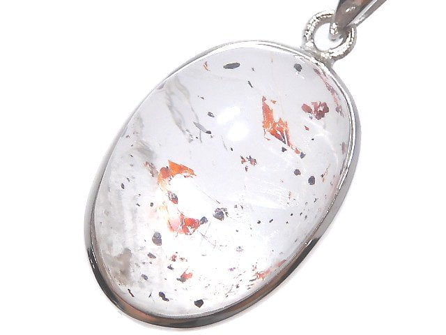 [Video][One of a kind] High Quality Lepidocrocite in Quartz AAA- Pendant Silver925 NO.9