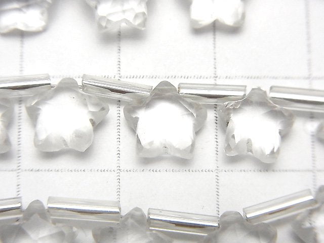 [Video] High Quality Crystal AAA- Faceted Star 8x8mm 1strand (8pcs )