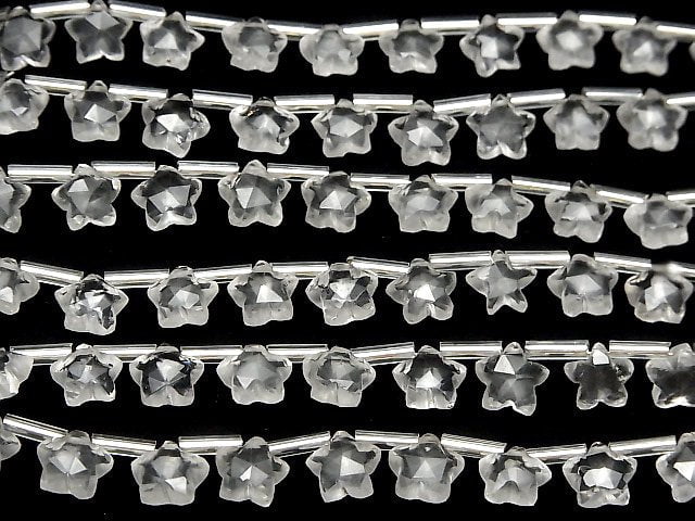 [Video] High Quality Crystal AAA- Faceted Star 8x8mm 1strand (8pcs )
