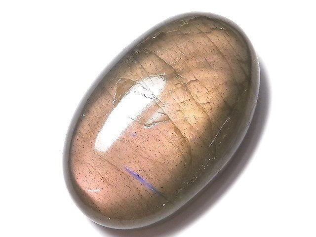 [Video][One of a kind] Pink-Orange Labradorite AAA Cabochon 1pc NO.23