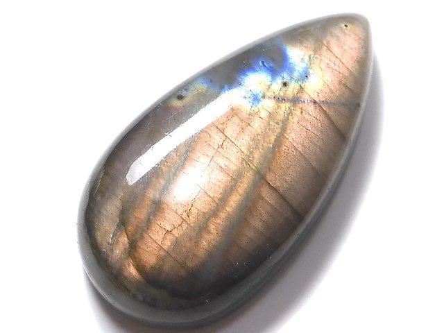 [Video][One of a kind] Pink-Orange Labradorite AAA Cabochon 1pc NO.25