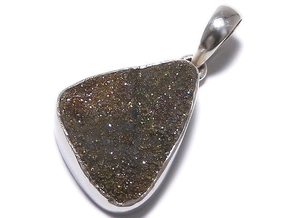 [Video][One of a kind] Pyrite Pendant Silver925 1pc NO.4