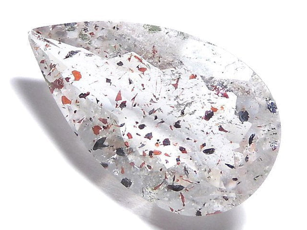 [Video][One of a kind] High Quality Lepidocrocite in Quartz AAA- Loose stone Faceted 1pc NO.40