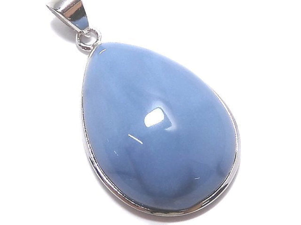 [Video][One of a kind] Blue Opal AAA- Pendant Silver925 NO.25