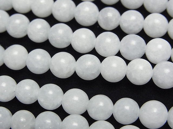 [Video] African Blue Calcite Round 6mm 1strand beads (aprx.15inch/37cm)