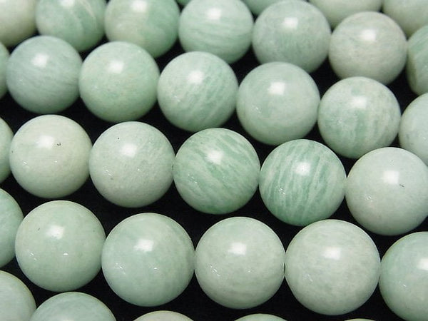 [Video]Green Feldspar Round 10mm half or 1strand beads (aprx.15inch/37cm)