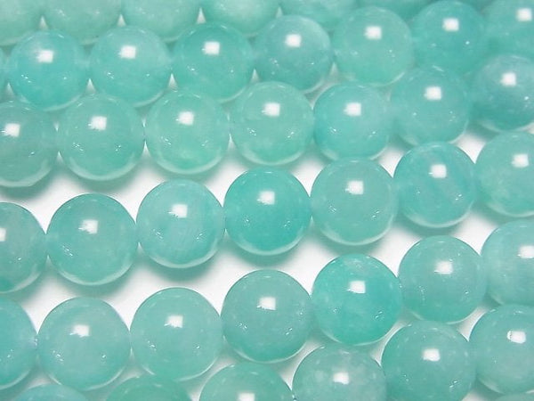 [Video]African Amazonite AA++ Round 8.5mm 1strand beads (aprx.15inch/38cm)