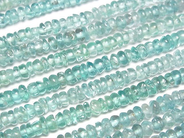 [Video]Apatite AA++ Roundel 1strand beads (aprx.15inch/38cm)