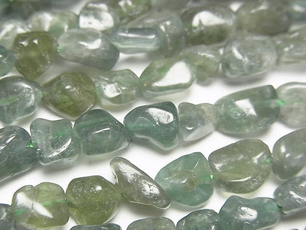 [Video]Green Apatite AA Small Nugget 1strand beads (aprx.15inch/38cm)