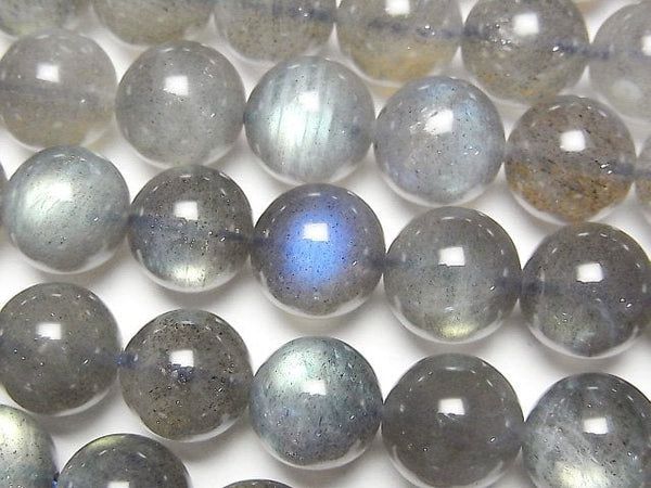 [Video]Labradorite AAA- Round 10mm half or 1strand beads (aprx.15inch/37cm)