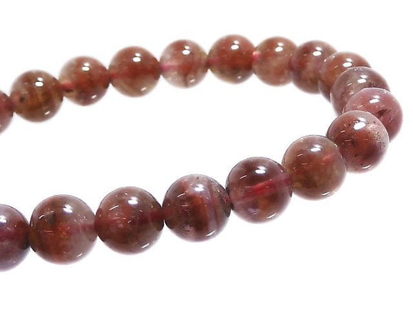 [Video][One of a kind] Red Amethyst (Party color Amethyst)AAA Round 6.5mm Bracelet NO.3