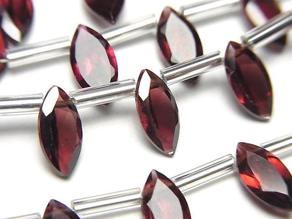 [Video] High Quality Pink Garnet AAA Marquise Faceted 10x5mm 1strand (8pcs )