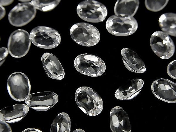 [Video]High Quality Crystal AAA Loose stone Oval Faceted 7x5mm 10pcs