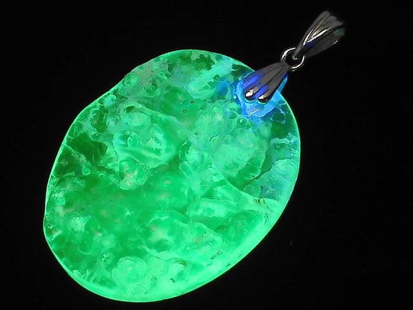 [Video][One of a kind] High Quality Hyalite Opal AAA- Pendant Silver925 NO.118