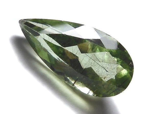 [Video][One of a kind] High Quality Ludwigitein Peridot Loose stone Faceted 1pc NO.22