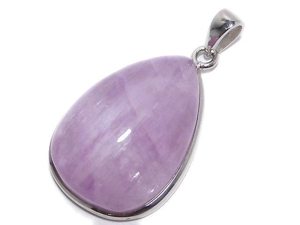 [Video][One of a kind] Nigeria Kunzite AAA- Pendant Silver925 NO.235