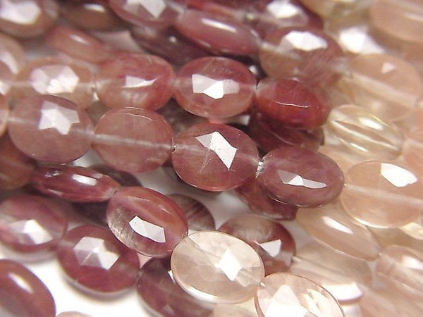 [Video]High Quality Andesine AA++ Faceted Oval half or 1strand beads (aprx.15inch/38cm)