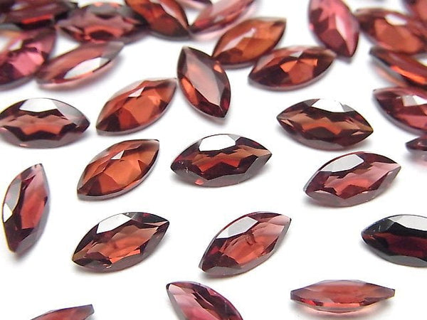 [Video]High Quality Mozambique Garnet AAA Loose stone Marquise Faceted 10x5mm 5pcs